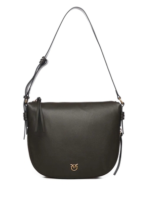 PINKO zip shoulder bag - Brown