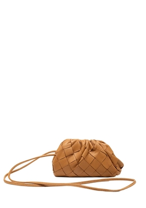 Bottega Veneta Pre-Owned 2010-2025 Nappa Intrecciato The Extra Mini Pouch crossbody bag - Brown