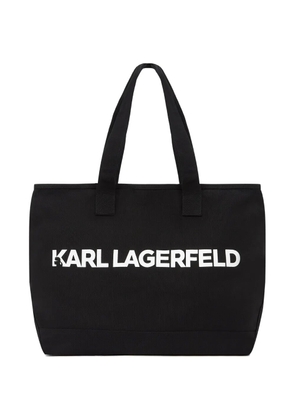 Karl Lagerfeld large K/Essential tote bag - Black