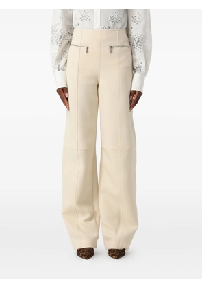 ETRO zip-pockets high-waisted trousers - Neutrals
