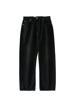 Studio Nicholson Denjo five-pockets wide-leg jeans - Black