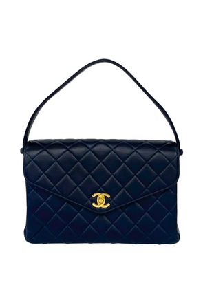 CHANEL Pre-Owned 1996-1997 CC Quilted Lambskin handbag - Blue