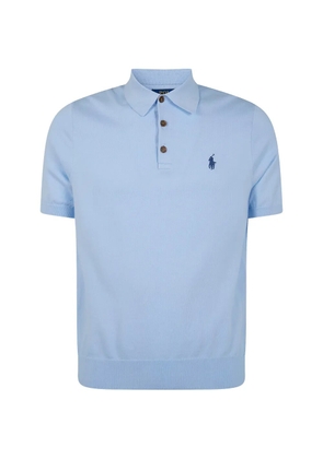 Polo Ralph Lauren logo-detail polo shirt - Blue