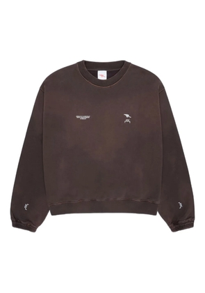 A-COLD-WALL* x Arsenal FC Avenell logo-motif sweatshirt - Brown