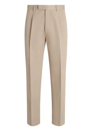 Zegna pleated trousers - Neutrals