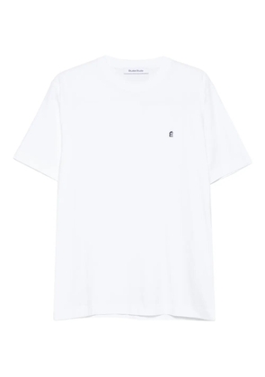 Études Studio logo-embroidered T-shirt - White