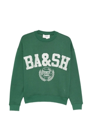 Ba&Sh Fenja logo graphic sweater - Green