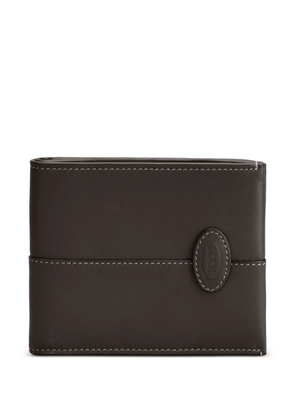 Tod's leather wallet - Brown