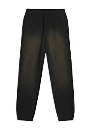 Golden Goose logo-embroidered track trousers - Black
