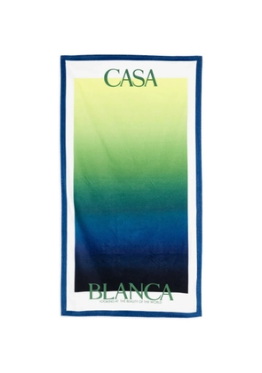 Casablanca ombre border travel accessory - Green