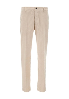 Eleventy textured welt-pockets trousers - Neutrals