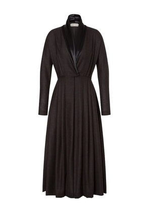 Alberta Ferretti virgin-wool dress - Grey