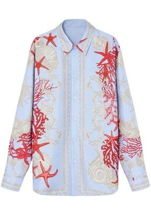 Versace Barocco Sea reversible shirt - Blue