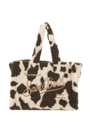 MC2 Saint Barth logo-embroidered tote bag - Neutrals