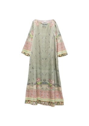 Pierre-Louis Mascia Mutka floral-print dress - Green