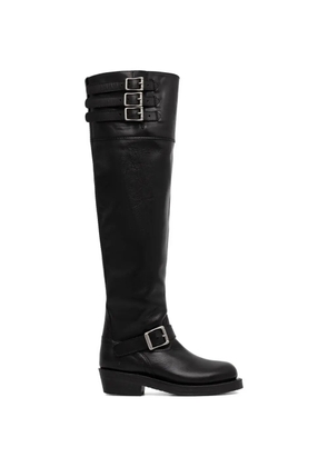 Polo Ralph Lauren 39mm buckle strap boots - Black