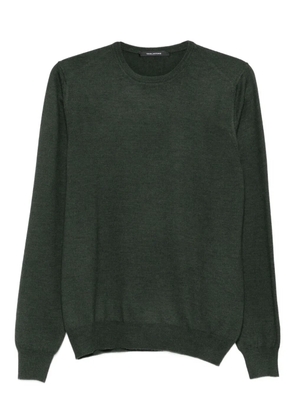 Tagliatore crew-neck virgin-wool sweater - Green