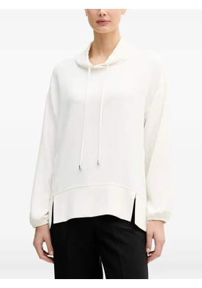 Joseph Ribkoff drawstring hoodie - White