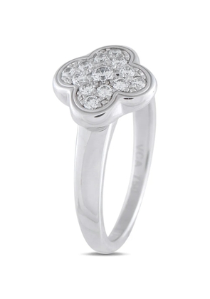 Van Cleef & Arpels Pure Alhambra diamond ring - Silver