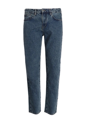 Armani Exchange logo-patch jeans - Blue