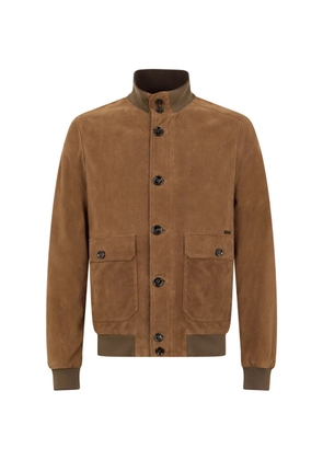 Moorer CARLOS-URP bomber jacket - Brown