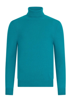 Malo roll-neck sweater - Blue