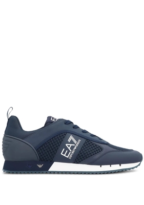 Ea7 Emporio Armani EA7 logo low-top sneakers - Blue