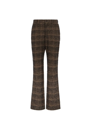 Philosophy Di Lorenzo Serafini check-pattern tailored trousers - Brown