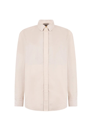 Moorer buttoned shirt jacket - Neutrals