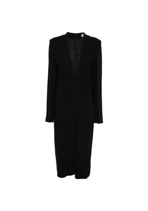 TOTEME tailored slouch midi dress - Black