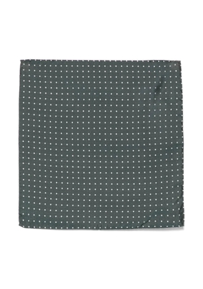 BOSS pattern-jacquard tie set - Green