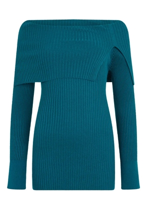 Malo ribbed top - Blue