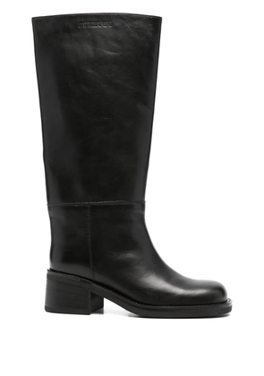 Patrizia Pepe block-heel boots - Black