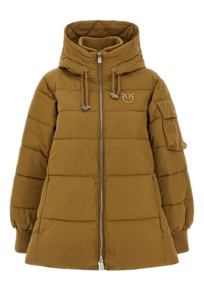 PINKO Crusca quilted padded jacket - Brown