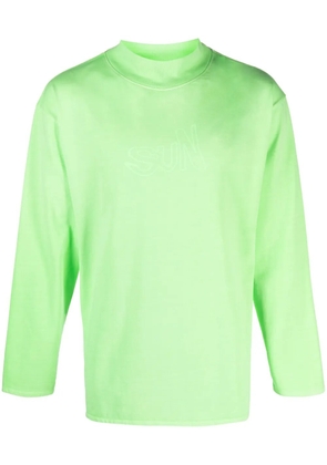 ERL graphic-print cotton sweatshirt - Green