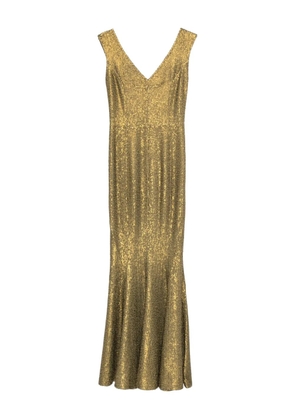 Norma Kamali Grace maxi dress - Gold
