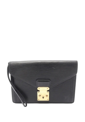 Louis Vuitton Pre-Owned 1990 Dragonne clutch bag - Black