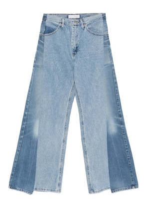 E.L.V DENIM panelled jeans - Blue