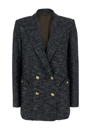 Blazé Milano double-breasted flap-pocket blazer - Grey