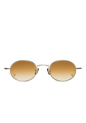 Peter And May Mon Reve oval-frame sunglasses - Gold