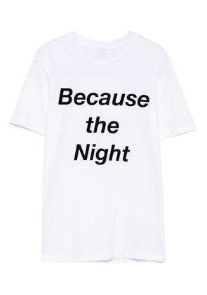 Lutz Huelle organic-cotton T-shirt - White