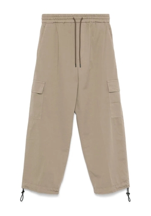 DONDUP cotton cargo trousers - Brown
