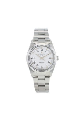 Rolex 1998 pre-owned Air King 34mm - White