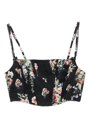 Camilla Noble Endeavours corset top - Black