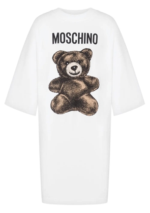 Moschino Teddy Bear mini dress - White