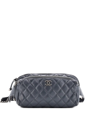 CHANEL Pre-Owned Street CC Waist Bag Quilted Calfskin belt bag - Grey