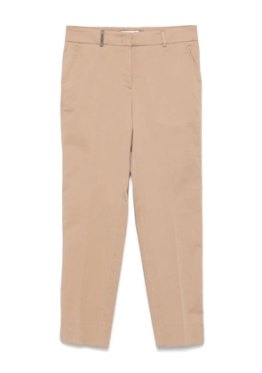 Peserico cotton trousers - Brown