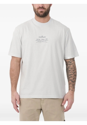 Stone Island logo-print T-shirt - Blue