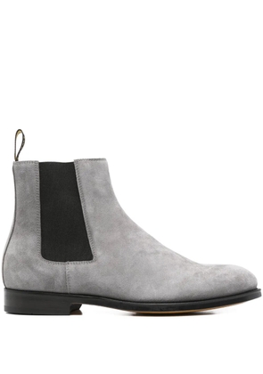 Doucal's elasticated-panel boots - Grey