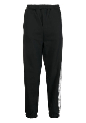 Helmut Lang metallic-detail track pants - Black